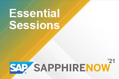 Essential Sessions at SAPPHIRE NOW