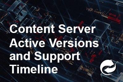 Content Server Active Versions and Support Timeline