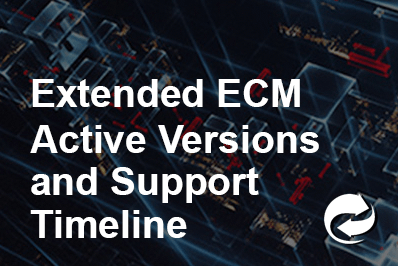 Extended ECM Active Version and Support Timeline